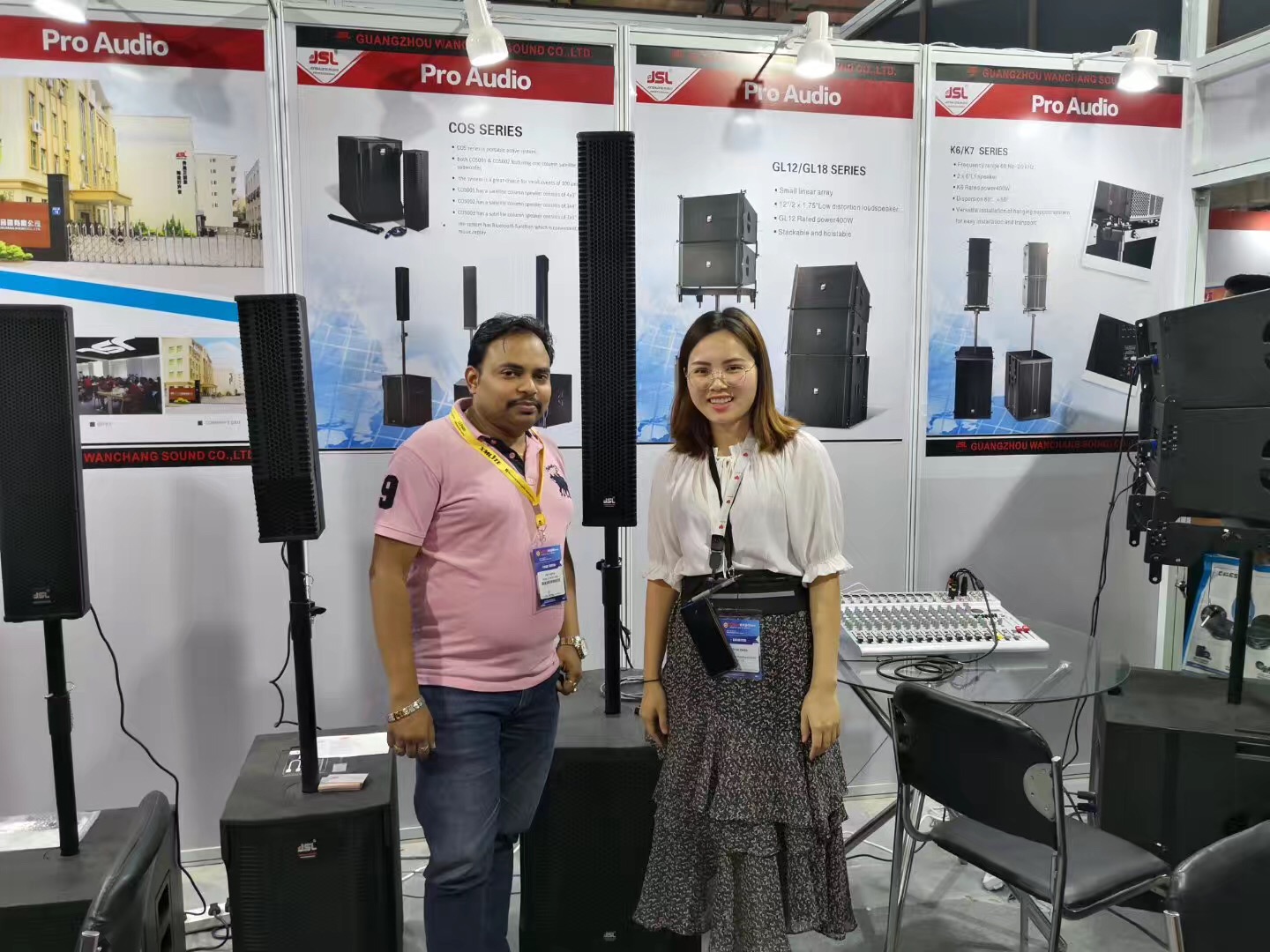 JSL爵士龍音響出席印度孟買PALM Expo India 2019